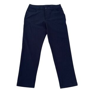 Lululemon Mens Commission Slim-Fit Pant 30 Warpstreme Navy Blue Chino Size 30